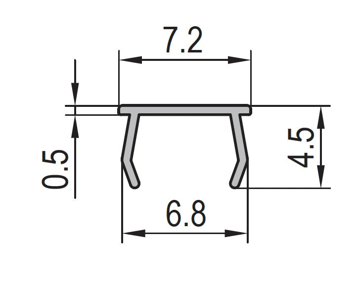 T Slot Cover-6 black