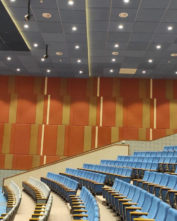 FALSE CEILING FOR AN AUDITORIUM