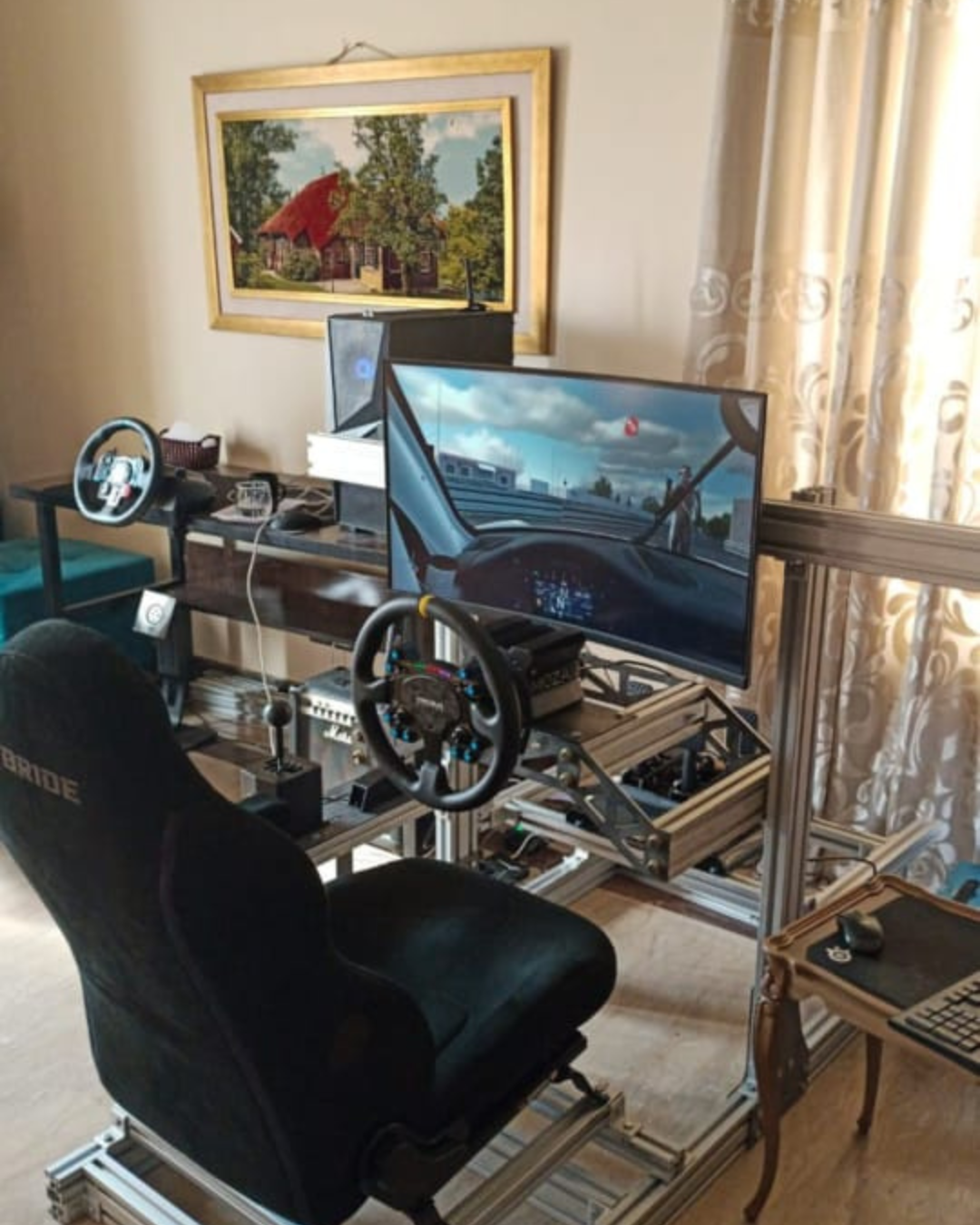 RACE CAR SIMULATION STRUCTURE