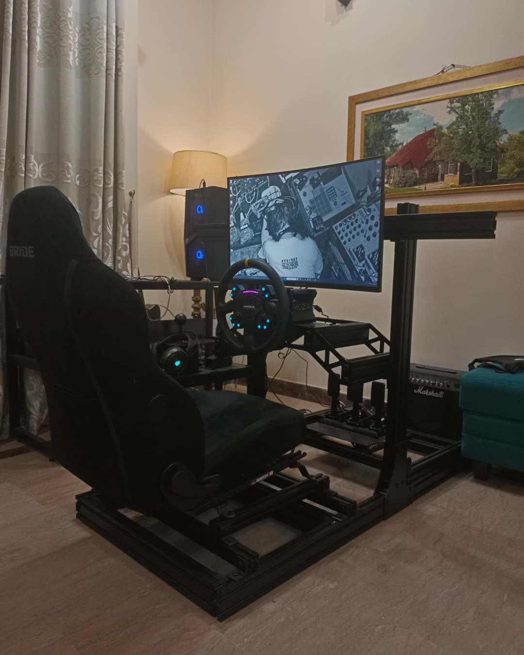 RACE CAR SIMULATION STRUCTURE