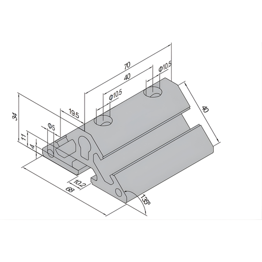 Frame Joint-PG40-4080