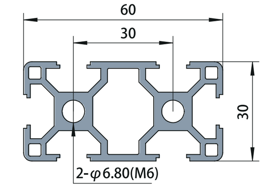 Aluminum Tslot Profile 3060