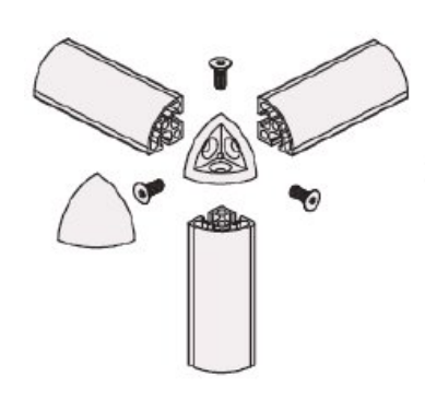 Cubic Connector-4040-1