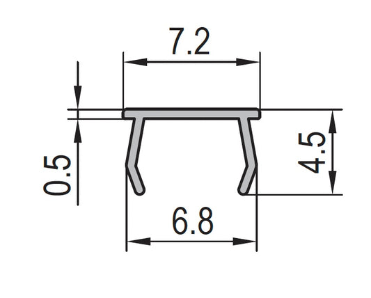 T Slot Cover-6  black