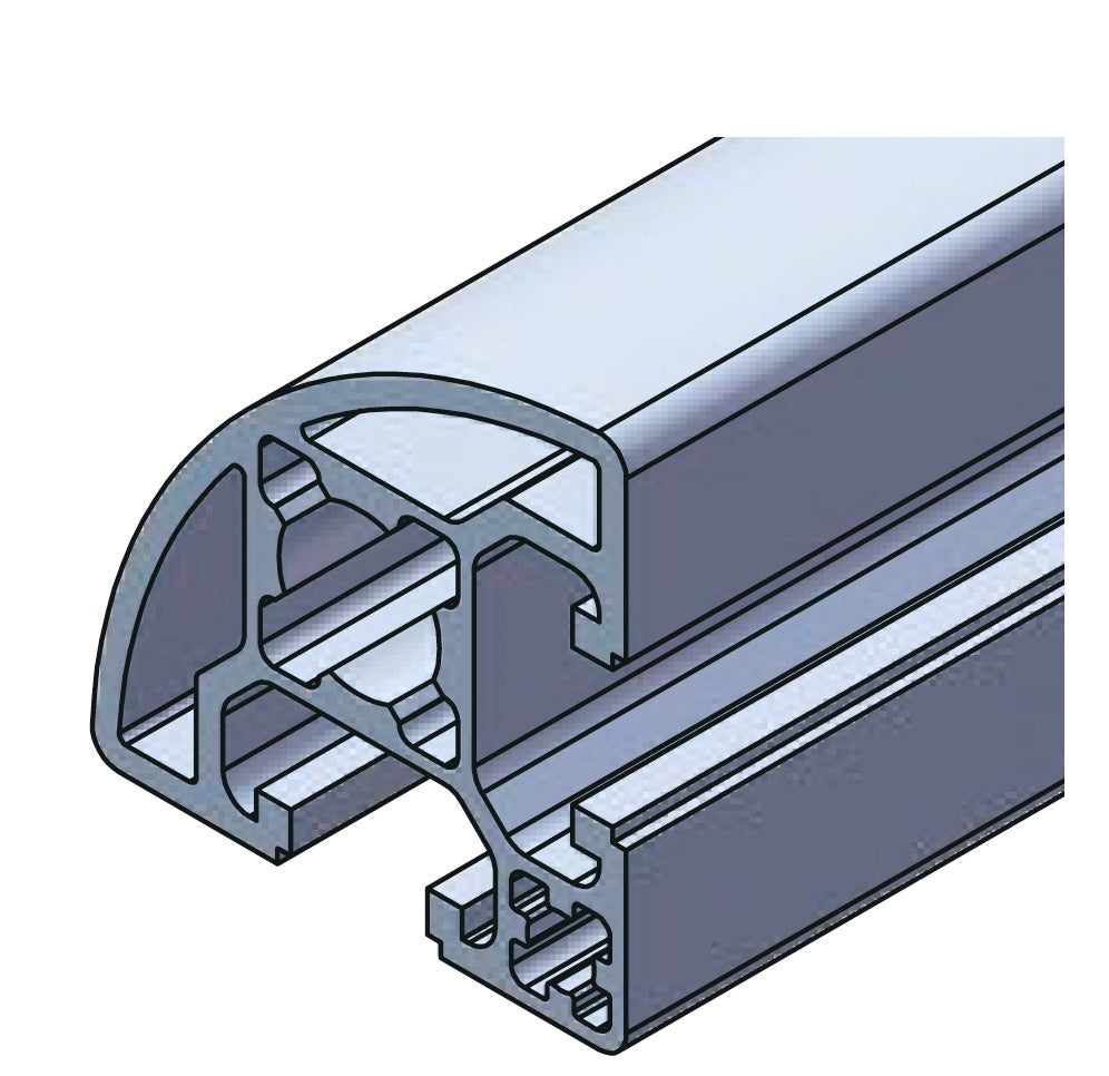 Aluminum Tslot Profile 4040 Round